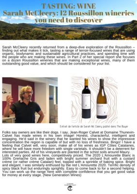 TASTING WINE Sarah McCleery 12 Roussillon wineries you need to discover 283x400